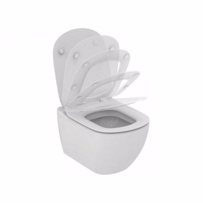 IDEAL STANDARD TESI LEKANI uP T007901 & KAThISMA SOFT CLOSING T352701 PLIRES SET