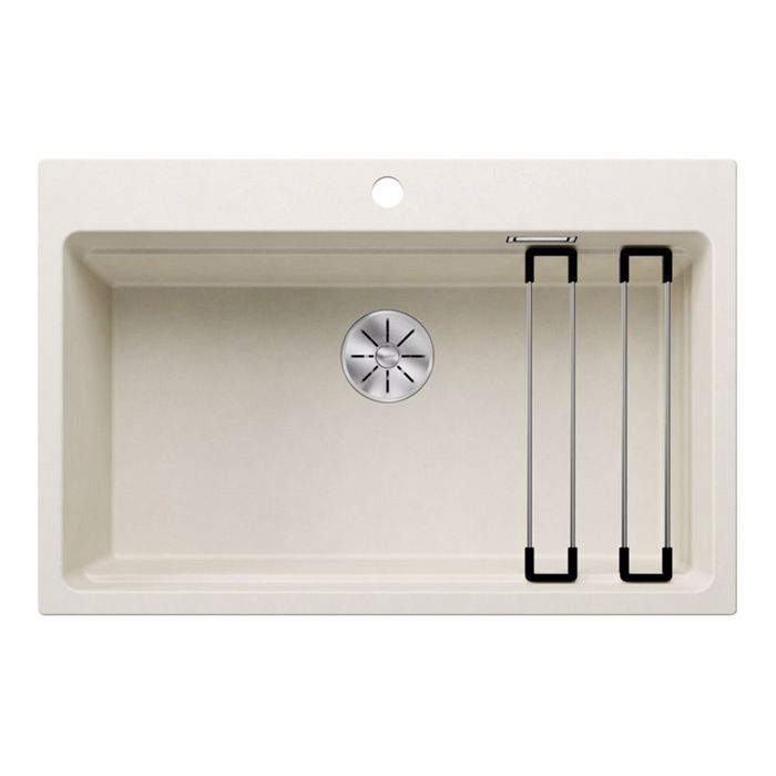 BLANCO NEROXuTIS KOuZINAS ETAGON 8 SILGRANIT 78x51cm SOFT WHITE 525191