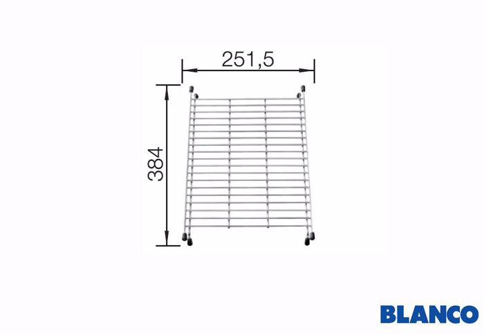 BLANCO POLuXRISTIKO PLEGA INOX 234795