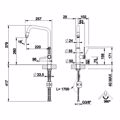 GESSI MPATARIA KOuZINAS OFFICINE 60053-707 BLACK METAL BRUSHED PVD