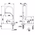 GESSI MPATARIA KOuZINAS STELO 60315-299 MATTE BLACK