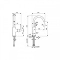 IDEAL STANDARD JOY-NEO MPATARIA NIPTIRA ME METALLIKI BALBIDA XROME BD149AA