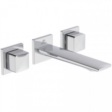 IDEAL STANDARD CONCA ΕΝΤΟΙΧΙΖΟΜΕΝΗ ΜΠΑΤΑΡΙΑ ΝΙΠΤΗΡΑ 3 ΟΠΩΝ ΜΕ ΡΟΥΞΟΥΝΙ 210mm ΧΡΩΜΕ A7445AA
