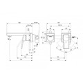 IDEAL STANDARD EXTRA ENTOIXIZOMENI ANAMIKTIKI MPATARIA NIPTIRA ME ROuXOuNI 160mm XROME BD509AA