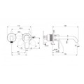 IDEAL STANDARD CERAFINE O NUOVO ENTOIXIZOMENI MPATARIA NIPTIRA 180mm SILK BLACK BD776XG