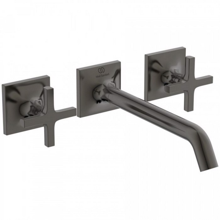 IDEAL STANDARD JOY-NEO ENTOIXIZOMENI MPATARIA NIPTIRA ME ROuXOuNI 210mm SILK BLACK BD153A5