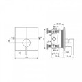 IDEAL STANDARD JOY-NEO ENTOIXIZOMENI MPATARIA 1 PAROXIS SILK BLACK A7621A5