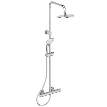 IDEAL STANDARD CERATHERM T25 ΤΗΛΕΣΚΟΠΙΚΟ ΣΥΣΤΗΜΑ ΝΤΟΥΣ ΜΕ ΘΕΡΜΟΣΤΑΤΙΚΗ ΜΠΑΤΑΡΙΑΣ ΝΤΟΥΣ ΧΡΩΜΕ A7701AA