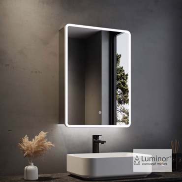 ΚΑΘΡΕΦΤΗΣ LED ΝΤΟΥΛΑΠΙ LUMINOR FAROS 50x70εκ 4010