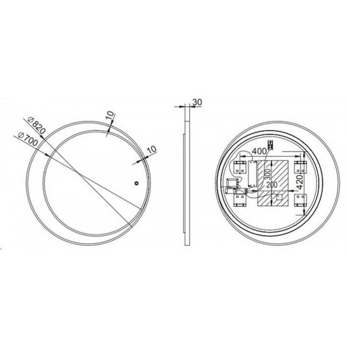 KAThREFTIS LED LUMINOR ECLIPSE 82/70ek ECL82