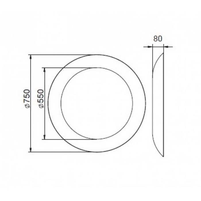 KAThREFTIS LED LUMINOR RING 75ek RIN75