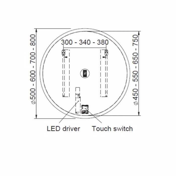 KAThREFTIS LED LUMINOR IDOL 50ek IDO50