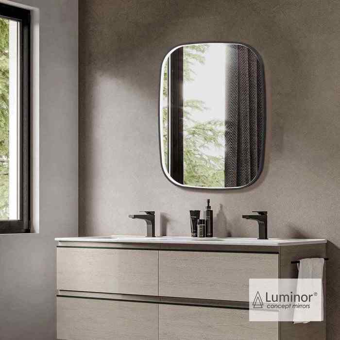 KAThREFTIS LED LUMINOR FIZ 60x80ek BLACK BRUSHED FIZ6080-410