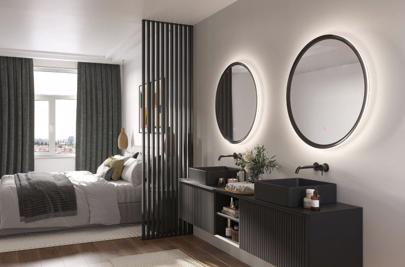 ΚΑΘΡΕΦΤΗΣ IMEX TORINO 80cm ΓΚΡΙ TORI037/80GCB