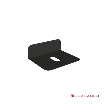 SCARABEO ΚΡΕΜΑΣΤΟ ΕΠΙΠΛΟ ΜΠΑΝΙΟΥ PLANA 60 60x48x20cm ΧΩΡΙΣ ΝΙΠΤΗΡΑ BLACK MATT 2553-NROP