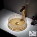 NIPTIRAS VOSS RING-D F40 CLEAR/GOLD VB1040-200