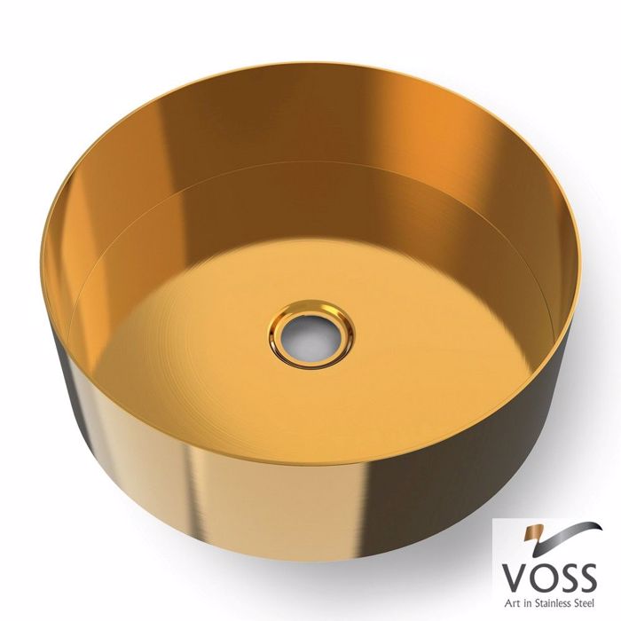 NIPTIRAS VOSS MILO (PVD) F40 GOLD BRUSHED (PVD) V1040-211