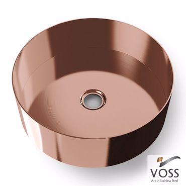 ΝΙΠΤΗΡΑΣ VOSS MILO (PVD) Φ33 ROSE GOLD BRUSHED (PVD) V1033-811