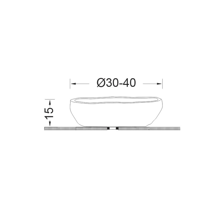 NIPTIRAS FOSSIL THALO F39 MARQUINA NERO DR39-400