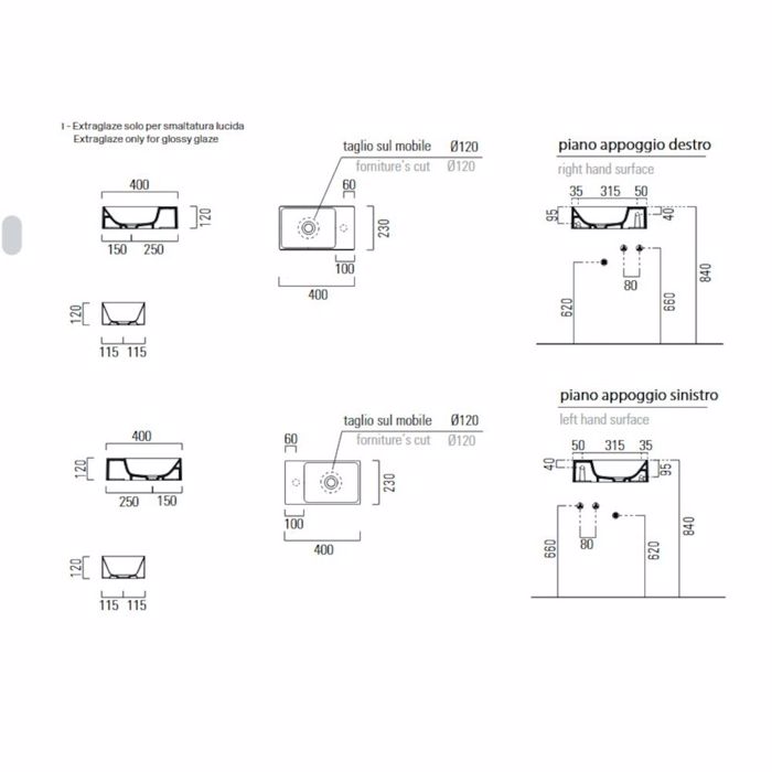 NIPTIRAS GSI KUBE-X SLIM RIM 40x23cm 9484-300