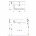 NIPTIRAS SEREL TETRA 60x42cm 2047-300