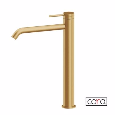 ΜΠΑΤΑΡΙΑ ΝΙΠΤΗΡΟΣ ΥΨΗΛΗ CORA COSMO 316L GOLD BRUSHED PVD 6113-211