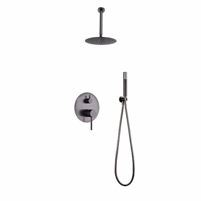 IMEX MONZA TIVOLI SET ENTOIXISMOu LOuTROu ME BRAXIONA OROFIS BLACK GUN METAL GPT039/BGM