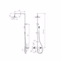 IMEX GENOVA ThERMOSTATIKI STILI NTOuS 2 EXODON XRuSO MAT BTG053/OC