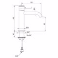 SUPER INOX MPATARIA NIPTIROS MINI RETRO BRUSHED 0381119-022