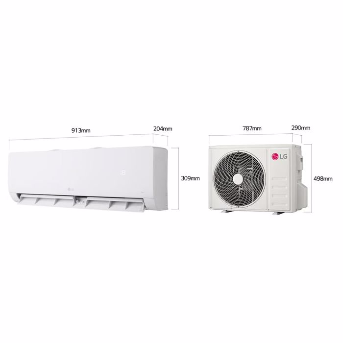 LG DUALCOOL PRO WZ12AWN KLIMATISTIKO INVERTER 12000 BTU A++/A+ WiFi