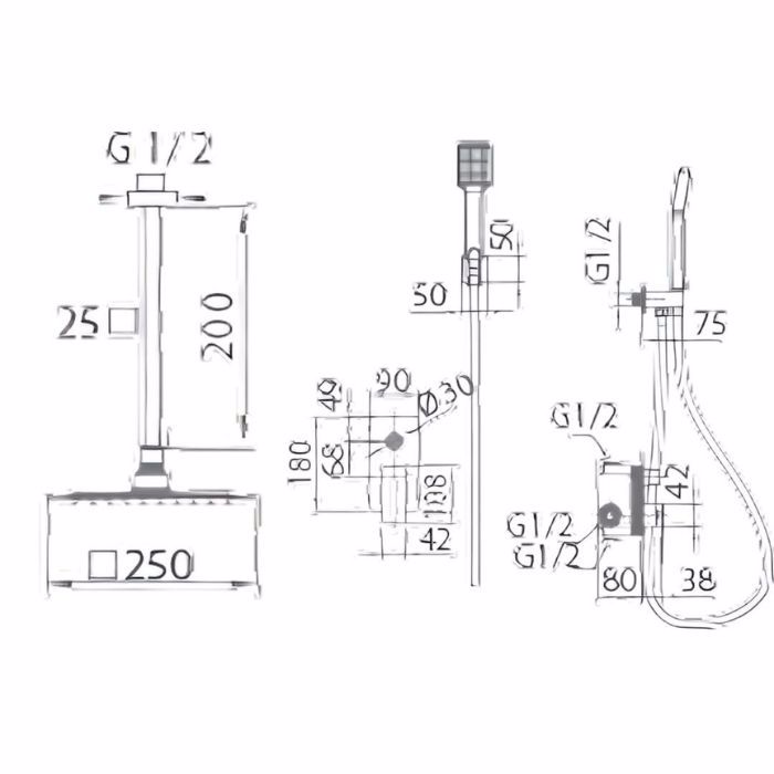 IMEX PISA CATANIA SET ENTOIXISMOu LOuTOu ME BRAXIONA OROFIS ROZ XRuSO MAT/XALKOu GPC061/ORC
