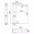 IMEX PISA MPATARIA PAGOu PsILI BLACK GUN METAL BDP048-3BGM