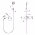 IMEX PISA MPATARIA LOuTROu BLACK GUN METAL BDP048-4BGM