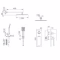IMEX FIYI SET ENTOIXISMOu LOuTROu ME BRAXIONA TOIXOu  MAuRO MAT GPF016/NG
