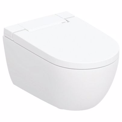 ΛΕΚΑΝΗ ΗΛΕΚΤΡΟΝΙΚΗ GEBERIT AQUACLEAN ALBA 56.5 CM RIMLESS ΣΕΤ ΛΕΥΚΟ ΓΥΑΛΙΣΤΕΡΟ 146.350.01.1