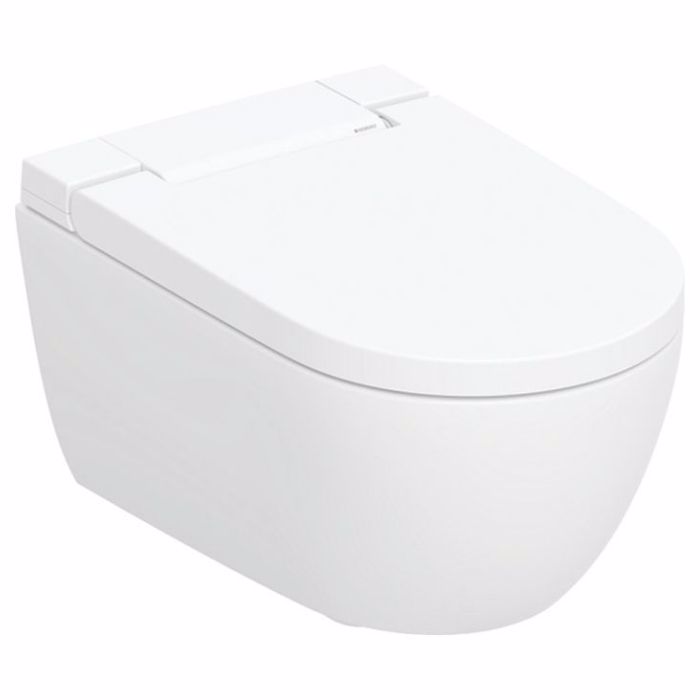LEKANI ILEKTRONIKI GEBERIT AQUACLEAN ALBA 56.5 CM RIMLESS SET LEuKO GALISTERO 146.350.01.1