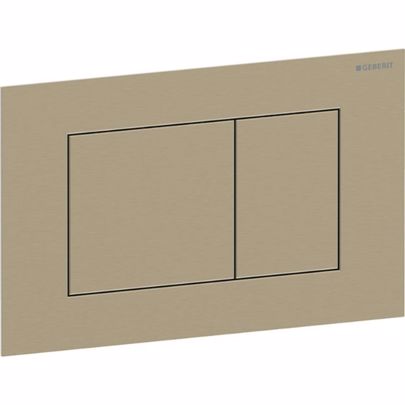 ΠΛΑΚΕΤΑ ΧΕΙΡΙΣΜΟΥ GEBERIT SIGMA 40 115.629.QF.1 BRASS COLOURED