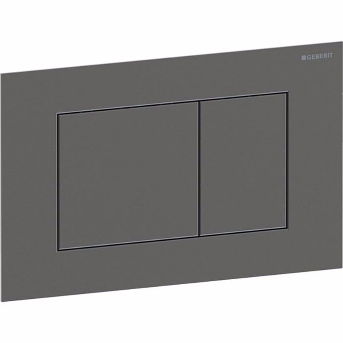 PLAKETA XEIRISMOu GEBERIT SIGMA 40 115.629.QD.1 BLACK CHROME/BRUSHED