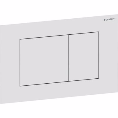 ΠΛΑΚΕΤΑ ΧΕΙΡΙΣΜΟΥ GEBERIT SIGMA 40 115.629.JT.1 WHITE MATT