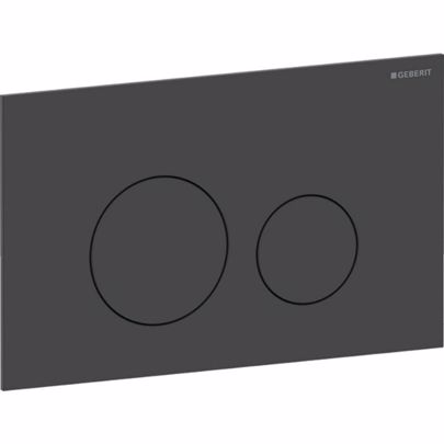 ΠΛΑΚΕΤΑ ΧΕΙΡΙΣΜΟΥ GEBERIT SIGMA 40 115.628.14.1 BLACK MATT