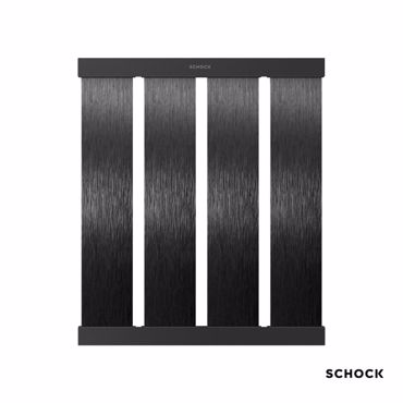 SCHOCK ΣΧΑΡΑ ΑΠΟΣΤΡΑΓΓΙΣΗΣ GUN METAL 33.6x39.2x1.2 cm 629726-411