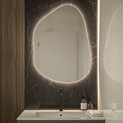 ΚΑΘΡΕΦΤΗΣ PROJECT MIRRORS UOVO LED 65X90