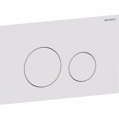 ΠΛΑΚΕΤΑ ΧΕΙΡΙΣΜΟΥ GEBERIT SIGMA 40 115.628.JT.1 WHITE MATT