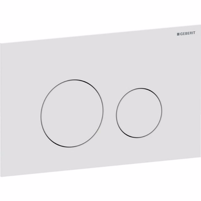 PLAKETA XEIRISMOu GEBERIT SIGMA 40 115.628.JT.1 WHITE MATT