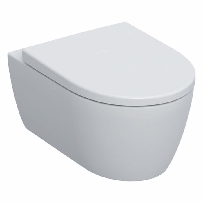 LEKANI GEBERIT iCON 54 CM RIMFREE  SET LEuKO GALISTERO 501.664.00.1