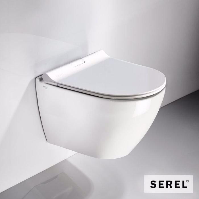 LEKANI SEREL SMART SM 36 RIMLESS KREMASTI 48.5CM SM3600SC-300