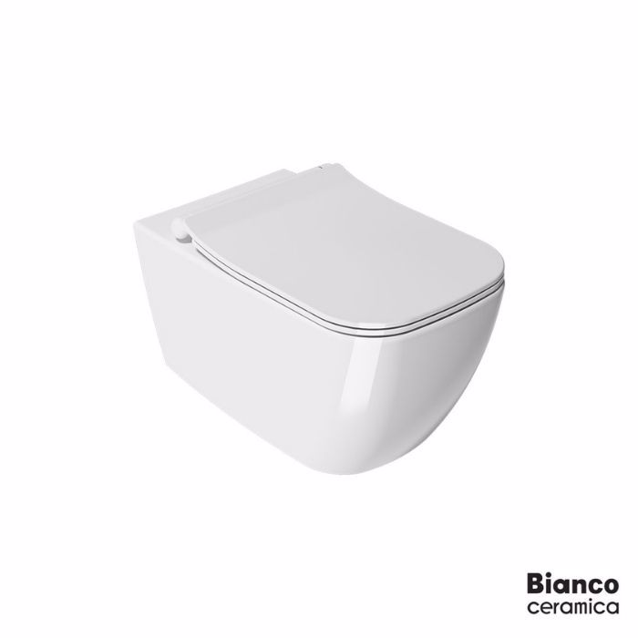 LEKANI BIANCO CERAMICA MIZO 3616 RIMLESS KREMASTI 51.5 CM 361600SC-300