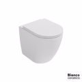 LEKANI BIANCO CERAMICA LENTA 3803 RIMLESS uP BACK TO WALL 52CM 380300C-300