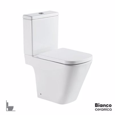ΛΕΚΑΝΗ BIANCO CERAMICA SEGA SG 120 RIMLESS ΧΠ 62 CM SG12000SC-300