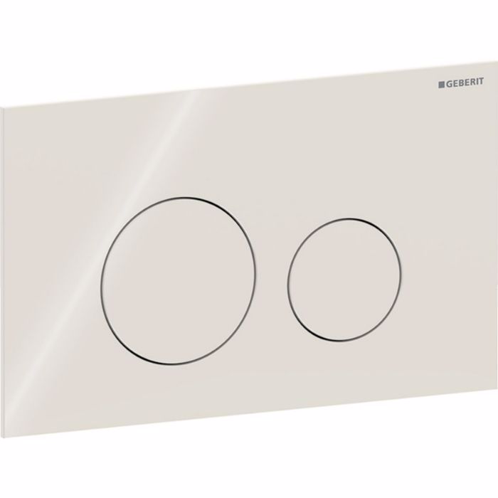 PLAKETA XEIRISMOu GEBERIT SIGMA 40 115.628.JL.1 SAND GREY/GLOSSY GLASS